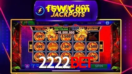 Interface moderna da plataforma 2222bet
